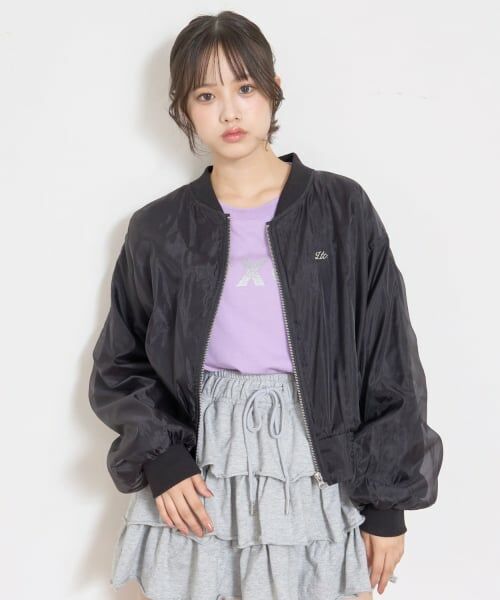 Lovetoxic / ラブトキシック ブルゾン | シアーブルゾン | 詳細2