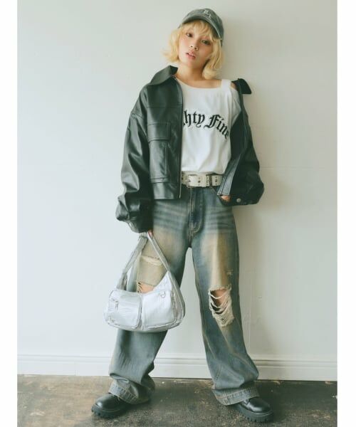 Lovetoxic / ラブトキシック ブルゾン | 合皮ブルゾン | 詳細1