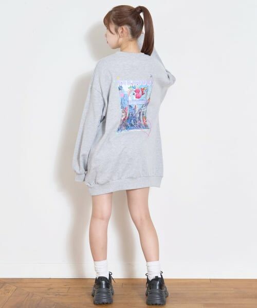 Lovetoxic / ラブトキシック ミニ丈・ひざ丈ワンピース | フォトバックプリントプルワンピース | 詳細11