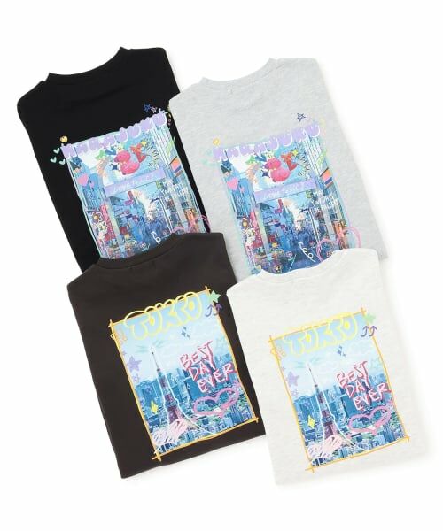 Lovetoxic / ラブトキシック ミニ丈・ひざ丈ワンピース | フォトバックプリントプルワンピース | 詳細16