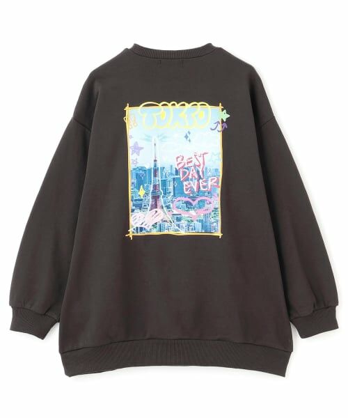 Lovetoxic / ラブトキシック ミニ丈・ひざ丈ワンピース | フォトバックプリントプルワンピース | 詳細23