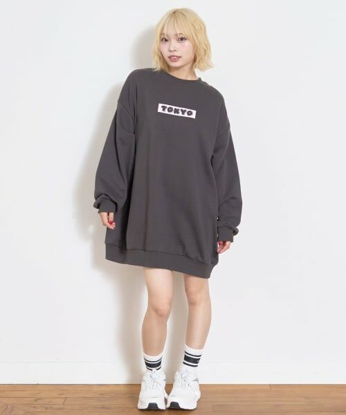 Lovetoxic / ラブトキシック ミニ丈・ひざ丈ワンピース | フォトバックプリントプルワンピース | 詳細3