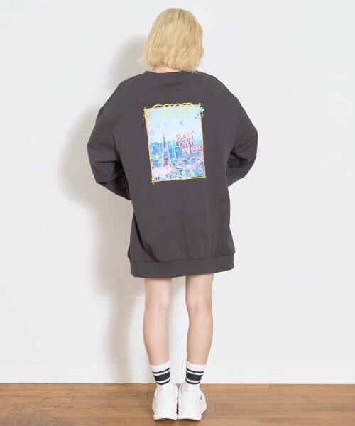 Lovetoxic / ラブトキシック ミニ丈・ひざ丈ワンピース | フォトバックプリントプルワンピース | 詳細4