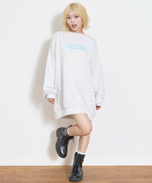 Lovetoxic / ラブトキシック ミニ丈・ひざ丈ワンピース | フォトバックプリントプルワンピース | 詳細6