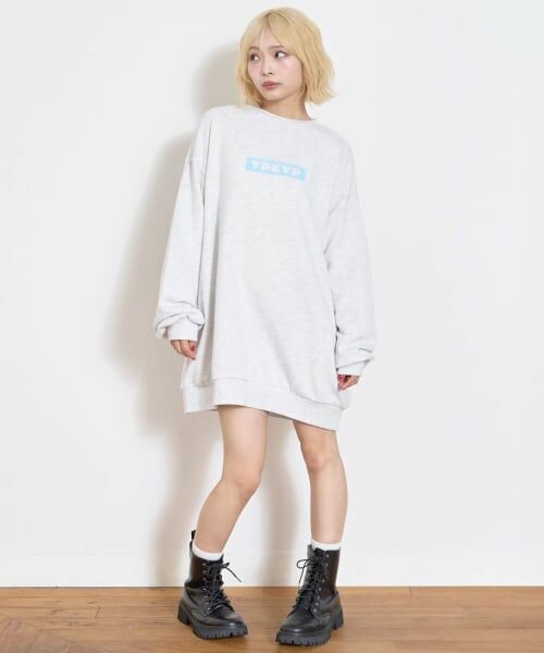 Lovetoxic / ラブトキシック ミニ丈・ひざ丈ワンピース | フォトバックプリントプルワンピース | 詳細7