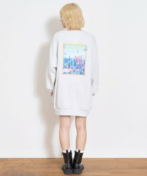 Lovetoxic / ラブトキシック ミニ丈・ひざ丈ワンピース | フォトバックプリントプルワンピース | 詳細8