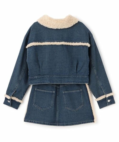 Lovetoxic / ラブトキシック ブルゾン | 裏キルトデニムセットアップ | 詳細6