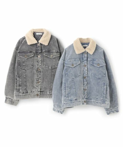 Lovetoxic / ラブトキシック ブルゾン | 裏キルトコーデュロイブルゾン | 詳細10