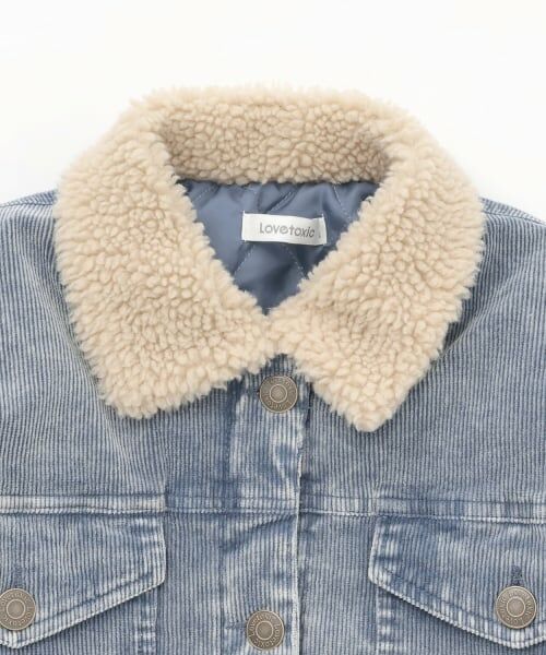 Lovetoxic / ラブトキシック ブルゾン | 裏キルトコーデュロイブルゾン | 詳細14