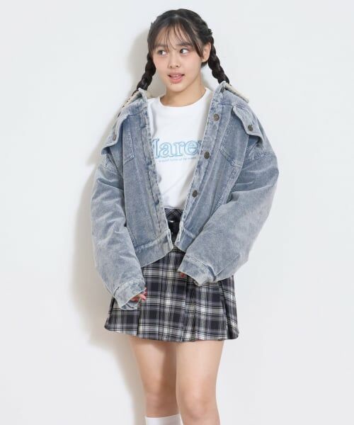 Lovetoxic / ラブトキシック ブルゾン | 裏キルトコーデュロイブルゾン | 詳細4