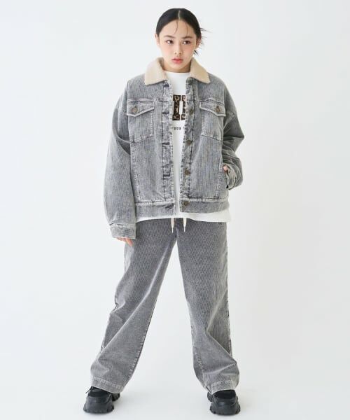 Lovetoxic / ラブトキシック ブルゾン | 裏キルトコーデュロイブルゾン | 詳細9