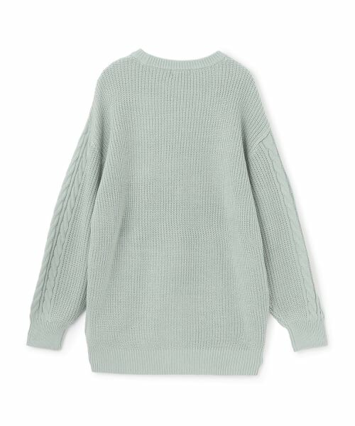 Lovetoxic / ラブトキシック ミニ丈・ひざ丈ワンピース | ラメニットルーズワンピース | 詳細8