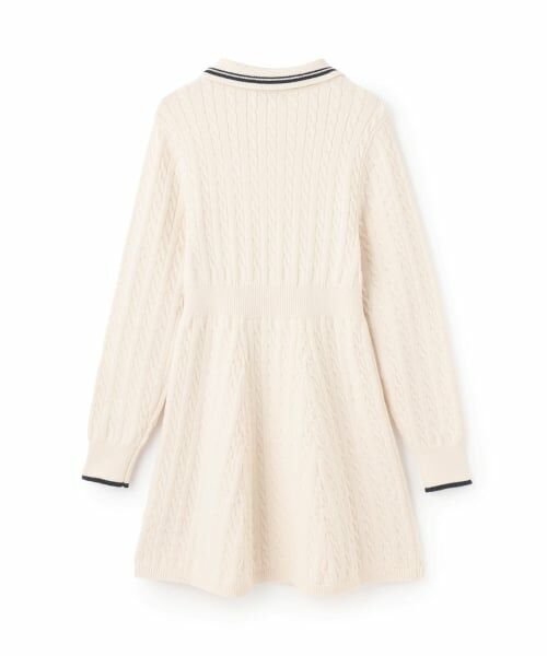 Lovetoxic / ラブトキシック ミニ丈・ひざ丈ワンピース | スタイルアップポロニットワンピース | 詳細9
