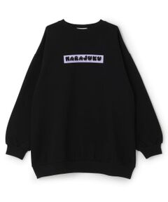 Lovetoxic / ラブトキシック ミニ丈・ひざ丈ワンピース | 【裏起毛】フォトバックチュニックワンピース