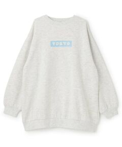 Lovetoxic / ラブトキシック ミニ丈・ひざ丈ワンピース | 【裏起毛】フォトバックチュニックワンピース