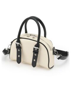 Lovetoxic / ラブトキシック ショルダーバッグ | ハンドルバックルミニボストン