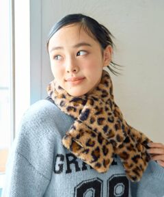 Lovetoxic / ラブトキシック マフラー・ショール・スヌード・ストール | フェイクファーマフラー