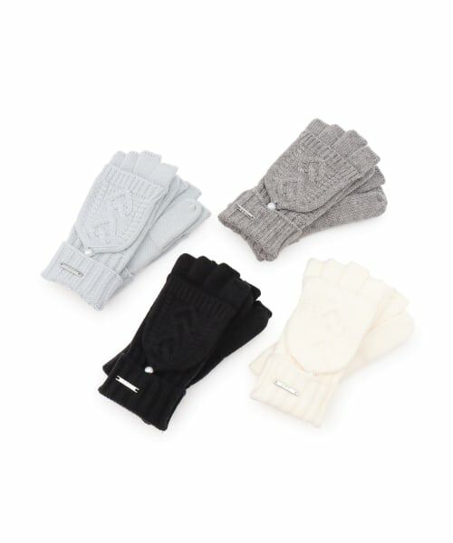 Lovetoxic / ラブトキシック 手袋 | ケーブル編み手袋 | 詳細2