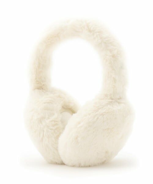 Lovetoxic / ラブトキシック ネックウォーマー・イヤーマフ | フェイクファーイヤーマフ（アイボリー）