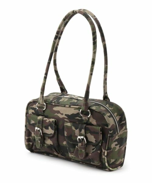 Lovetoxic / ラブトキシック ハンドバッグ | ロングハンドルボストン（カーキ）