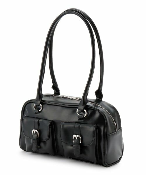 Lovetoxic / ラブトキシック ハンドバッグ | ロングハンドルボストン（黒）