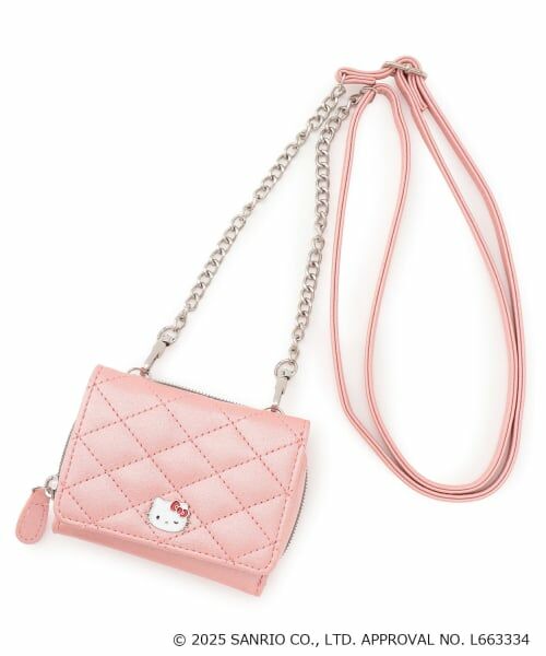 Lovetoxic / ラブトキシック 財布・コインケース・マネークリップ | 【サンリオキャラクターズ】キラキラキルティングウォレット（ハローキティ）