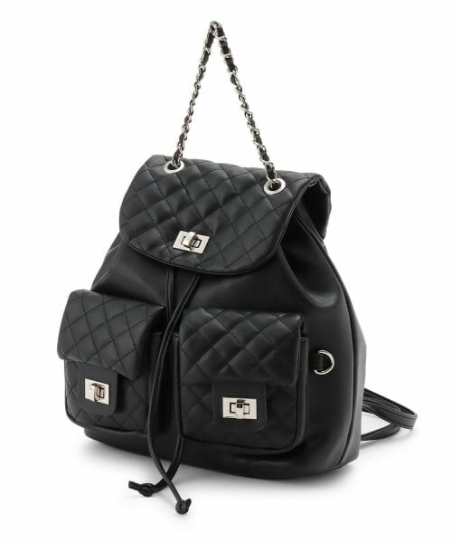 Lovetoxic / ラブトキシック リュック・バックパック | キルティングミニリュック（黒）