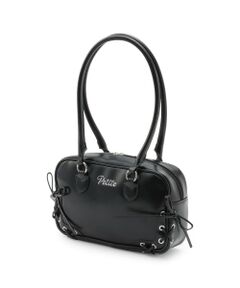 Lovetoxic / ラブトキシック ボストンバッグ | レースアップロングハンドルボストン