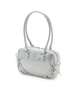 Lovetoxic / ラブトキシック ボストンバッグ | レースアップロングハンドルボストン