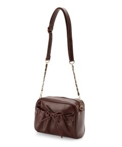 Lovetoxic / ラブトキシック ショルダーバッグ | ギャザーポケットリボンショルダー