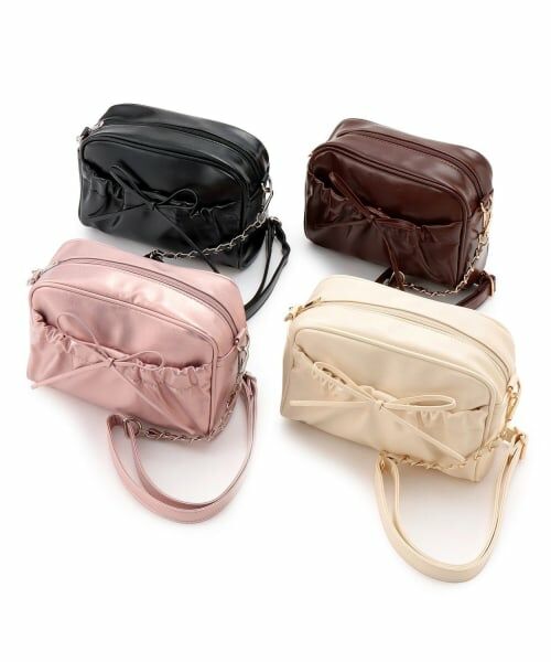 Lovetoxic / ラブトキシック ショルダーバッグ | ギャザーポケットリボンショルダー | 詳細8