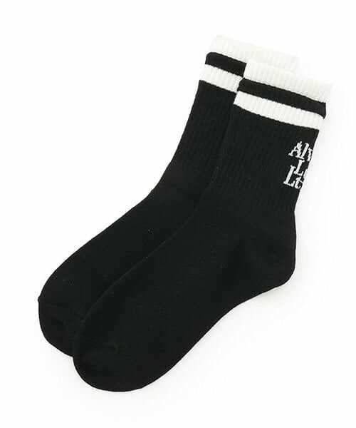 Lovetoxic / ラブトキシック ソックス | 【LTXC】カブセクルーソックス（黒）