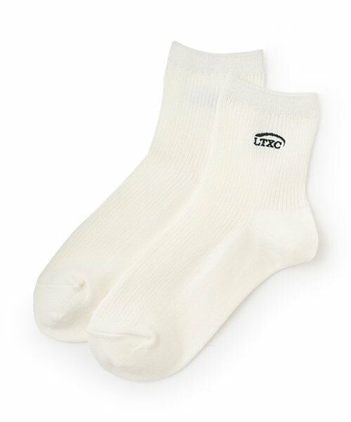 Lovetoxic / ラブトキシック ソックス | 【ツマサキ丈夫】【抗菌防臭】スクールソックス（オフ ホワイト）