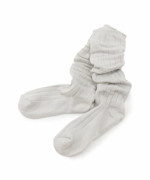 Lovetoxic / ラブトキシック ソックス | カラールーズソックス（ライト グレー）