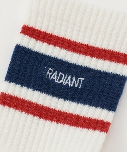 Lovetoxic / ラブトキシック ソックス | ライン刺しゅうクルーソックス | 詳細1