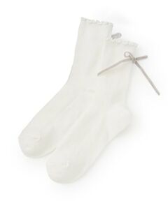 Lovetoxic / ラブトキシック ソックス | メローリボンクルーソックス