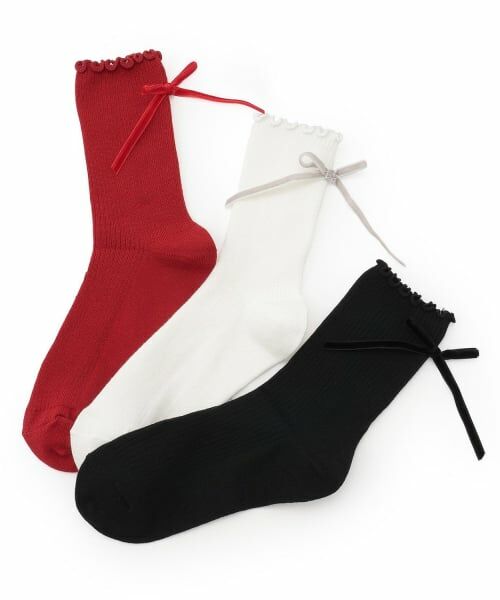 Lovetoxic / ラブトキシック ソックス | メローリボンクルーソックス | 詳細2