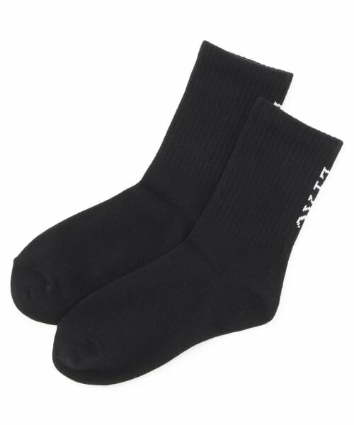 Lovetoxic / ラブトキシック ソックス | 【抗菌防臭】バックLTXCクルーソックス（黒）