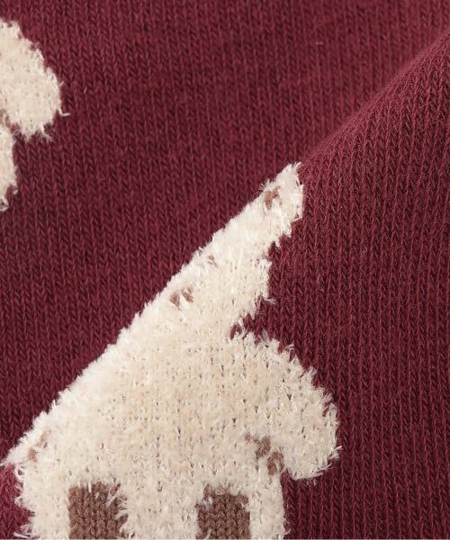 Lovetoxic / ラブトキシック ソックス | クマ総柄クルーソックス | 詳細2