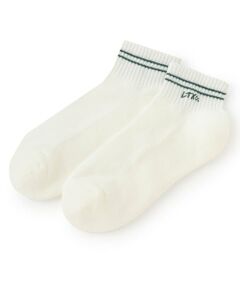 Lovetoxic / ラブトキシック ソックス | ロゴ刺しゅうクルブシ丈パイルソックス