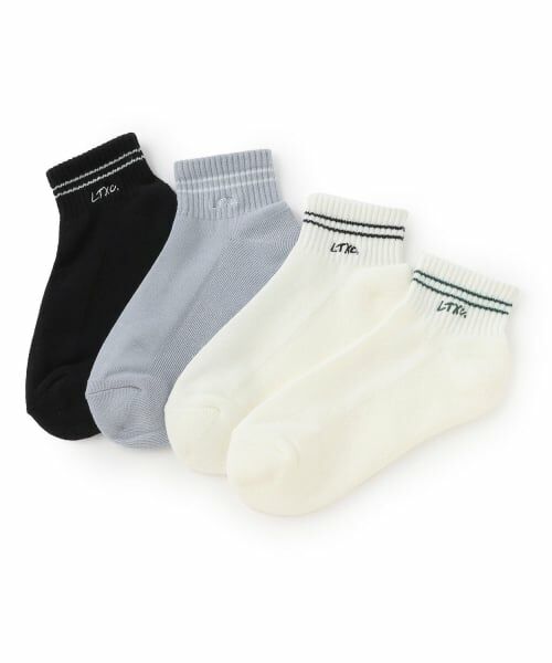 Lovetoxic / ラブトキシック ソックス | ロゴ刺しゅうクルブシ丈パイルソックス | 詳細2