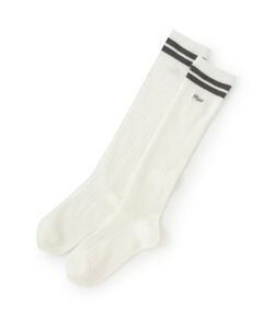 Lovetoxic / ラブトキシック ソックス | ラインリブハイソックス