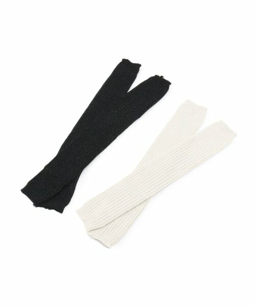 Lovetoxic / ラブトキシック レッグウォーマー | 2wayラメリブカバー | 詳細3