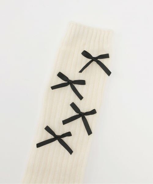 Lovetoxic / ラブトキシック レッグウォーマー | リボン2wayウォーマー | 詳細2