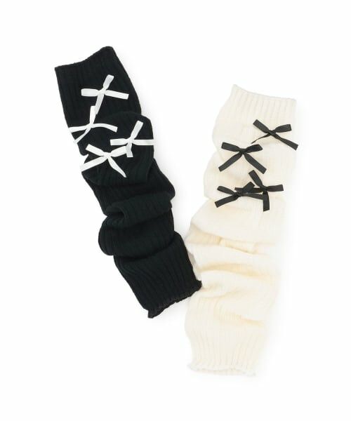 Lovetoxic / ラブトキシック レッグウォーマー | リボン2wayウォーマー | 詳細6