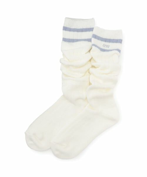 Lovetoxic / ラブトキシック ソックス | ラインルーズソックス（サックス）