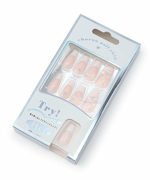 Lovetoxic / ラブトキシック その他コスメ | スクエアロングネイルチップ（ピーチ）