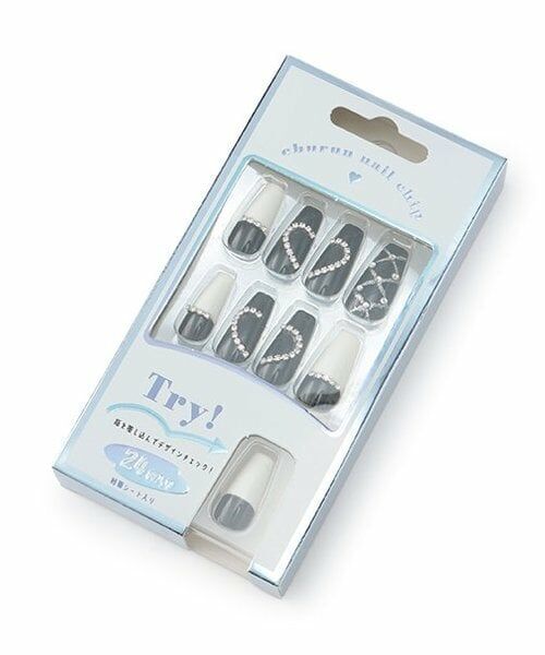 Lovetoxic / ラブトキシック その他コスメ | スクエアロングネイルチップ（黒）