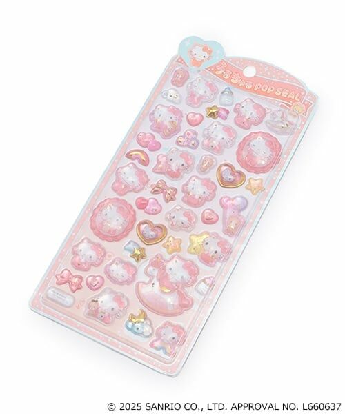 Lovetoxic / ラブトキシック ステーショナリー | 【サンリオ】ぷくぷくシール２（赤）