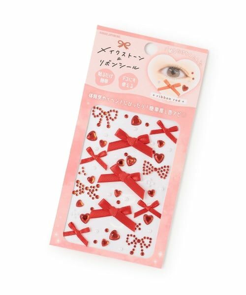 Lovetoxic / ラブトキシック その他コスメ | メイクストーン&リボンシール（赤）